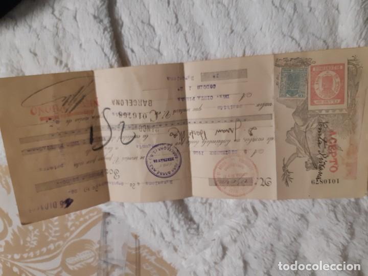 Documentos bancarios: Letra de Cambio 1926 Juan Barbe - New Phono - Foto 1