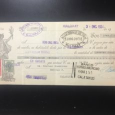 Documentos bancarios: LETRA DE CAMBIO AÑO 1935 SALVADOR PARADERA DE MALGRAT N 5 IMPECABLE SIN ROTURAS. Lote 331804118