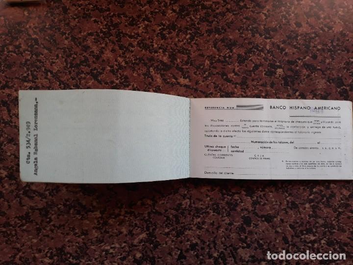 Documentos bancarios: Talonario Banco Hispano Americano Ibiza - Foto 4