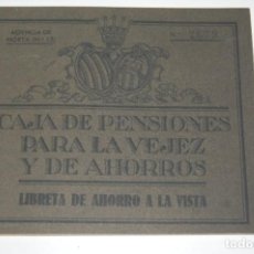 Documentos bancarios: CARTILLA DE LA CAJA DE PENSIONES PARA LA VEJEZ Y DE AHORROS. 1948. Lote 345923283