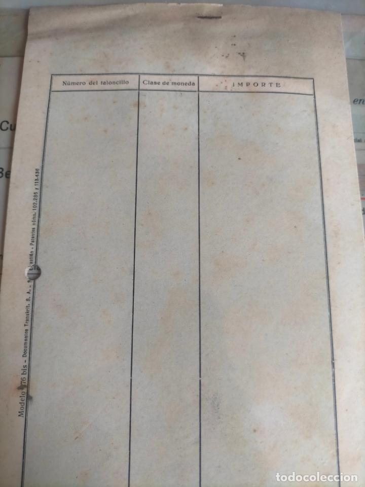 Documentos bancarios: Documentos Transkrit vacio factura recibo sin texto banco - Foto 1