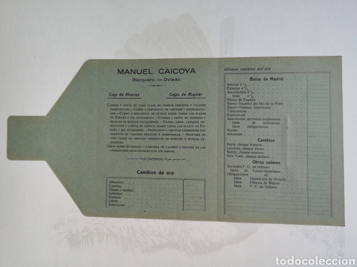 Documentos bancarios: Antigua carta de pago de Banco - Foto 1
