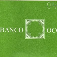 Documentos bancarios: 1980/81 TALONARIO CON TALONES/CHEQUES Y MATRICES DEL BANCO CONTINENTAL EN VIC. Lote 365784996