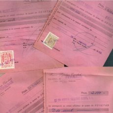 Documentos bancarios: 1959 BANCO POPULAR ESPAÑOL FIGUERES 16 HOJAS ABONO EN CUENTA DE CIAL. VICENTE SALLERAS CAMPS S.A.. Lote 366110961