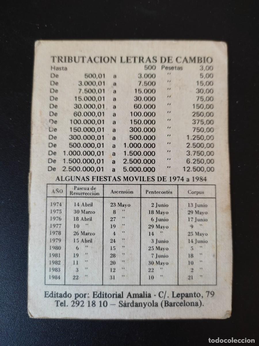 Documentos bancarios: TABLA TRIBUTACION LETRAS DE CAMBIO BANCA BANCO - Foto 1