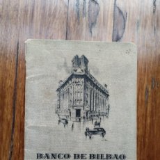 Documentos bancarios: LIBRETA DE AHORRO BANCO DE BILBAO 1947