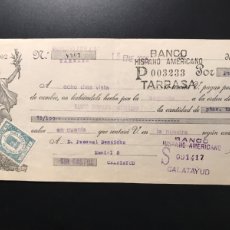 Documentos bancarios: LETRA DE CAMBIO AÑO 1935 OLIVERAS FITO Y Cª, TARRASA N 53 IMPECABLE SIN ROTURAS ESCASA