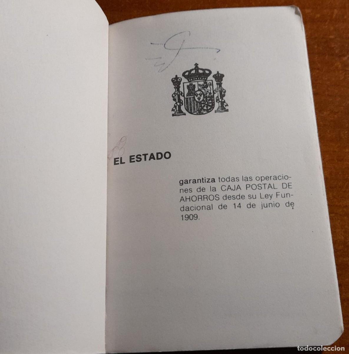 Documentos bancarios: AGENDA DE LA CAJA POSTAL DE 1990 - Foto 2