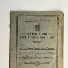 Documentos bancarios: LIBRETA BANCO. CAJA GENERAL DE AHORROS Y MONTE DE PIEDAD DEL SURESTE… YECLA (A.1948)