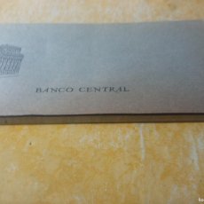 Documentos bancarios: TALONARIO BANCO CENTRAL, SIN ASIGNAR. P12