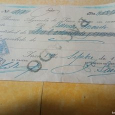 Documentos bancarios: ABONO EN CUENTA BANCO AGRARIO DE INCA 1933 P12