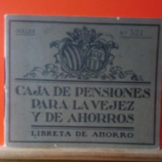 Documentos bancarios: LA CAIXA LIBRETA DE AHORRO 1929 J14