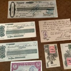 Documentos bancarios: LOTE DOCUMENTOS BANCARIOS BANCO SÁNCHEZ Y MAS. Lote 397812199