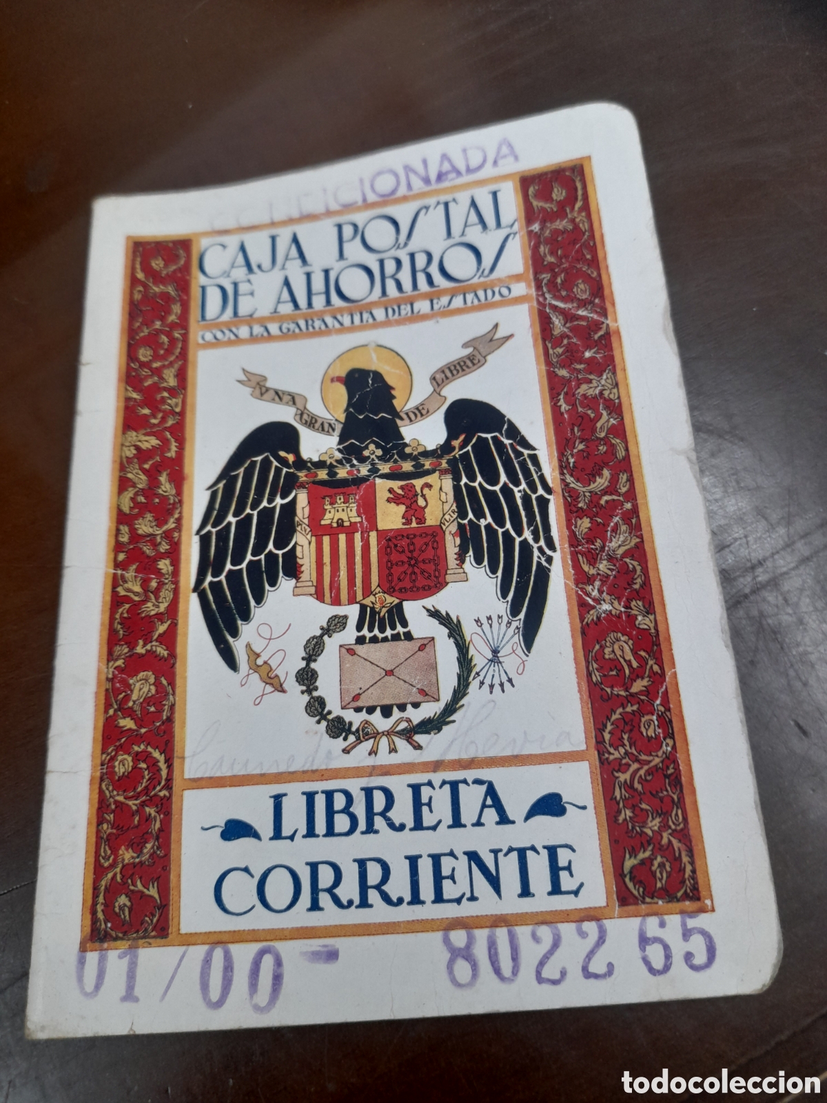 Documentos bancarios: Cartilla, Caja Postal de Ahorros de 1948 - Foto 1