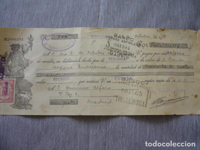 Documentos bancarios: LETRAS DE CAMBIO TORRELAVEGA 1935 CLASE 10&ordf; 60 CENTIMOS - Foto 1