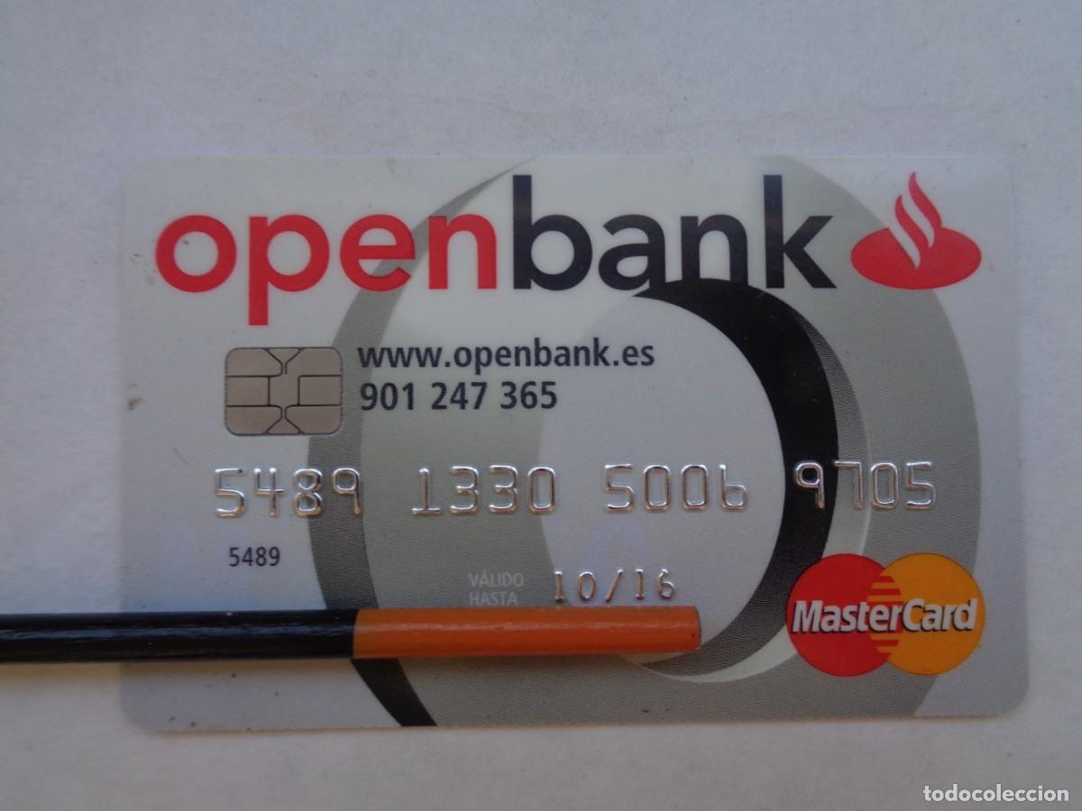 Documentos bancarios: TARJETA MASTER CARD DEL OPEN BANK, CON CHIP - Foto 1
