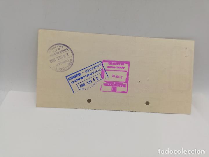 Documentos bancarios: PAGAR&Eacute;. COMERCIAL CESARAUGUSTA, S.A. ZARAGOZA, 1982. VER. - Foto 2