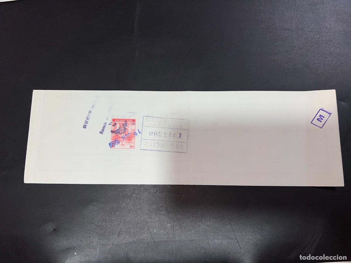 Documentos bancarios: LETRA DE CAMBIO. DULCES TARD&Aacute;, S.A. BARCELONA, 1969 - Foto 2