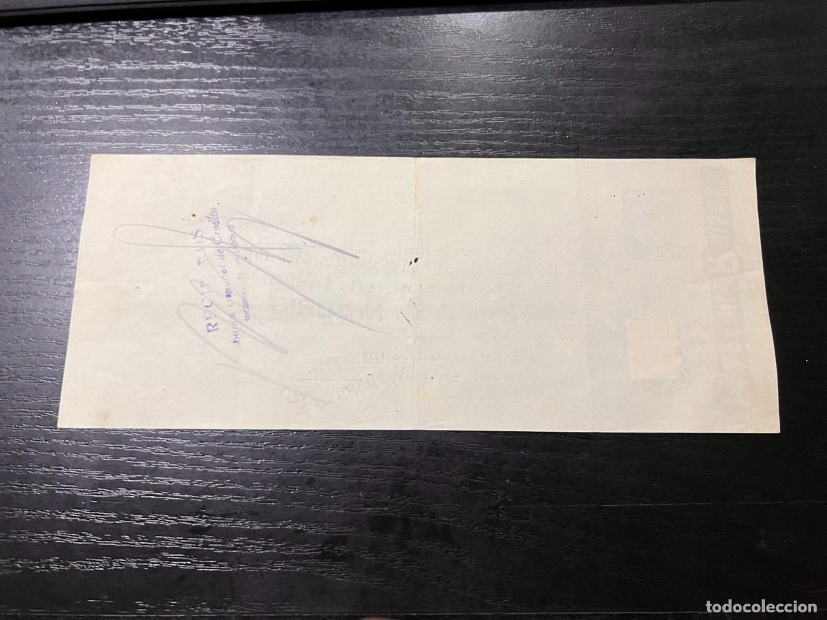 Documentos bancarios: LETRA DE CAMBIO. MARTINI & ROSSI S.A. MADRID, 1952 - Foto 2