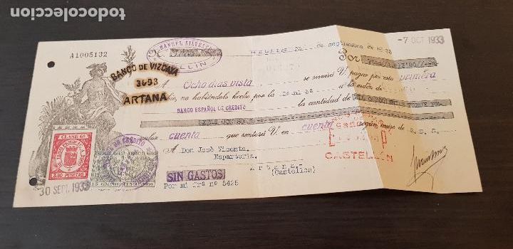 Documentos bancarios: HELLIN 23 DE SEPTIEMBRE DE 1933 - Foto 1