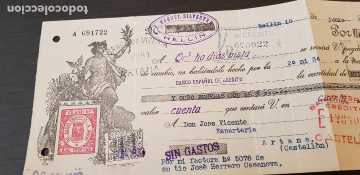 Documentos bancarios: HELLIN 10 DE JUNIO DE 1933 - Foto 1