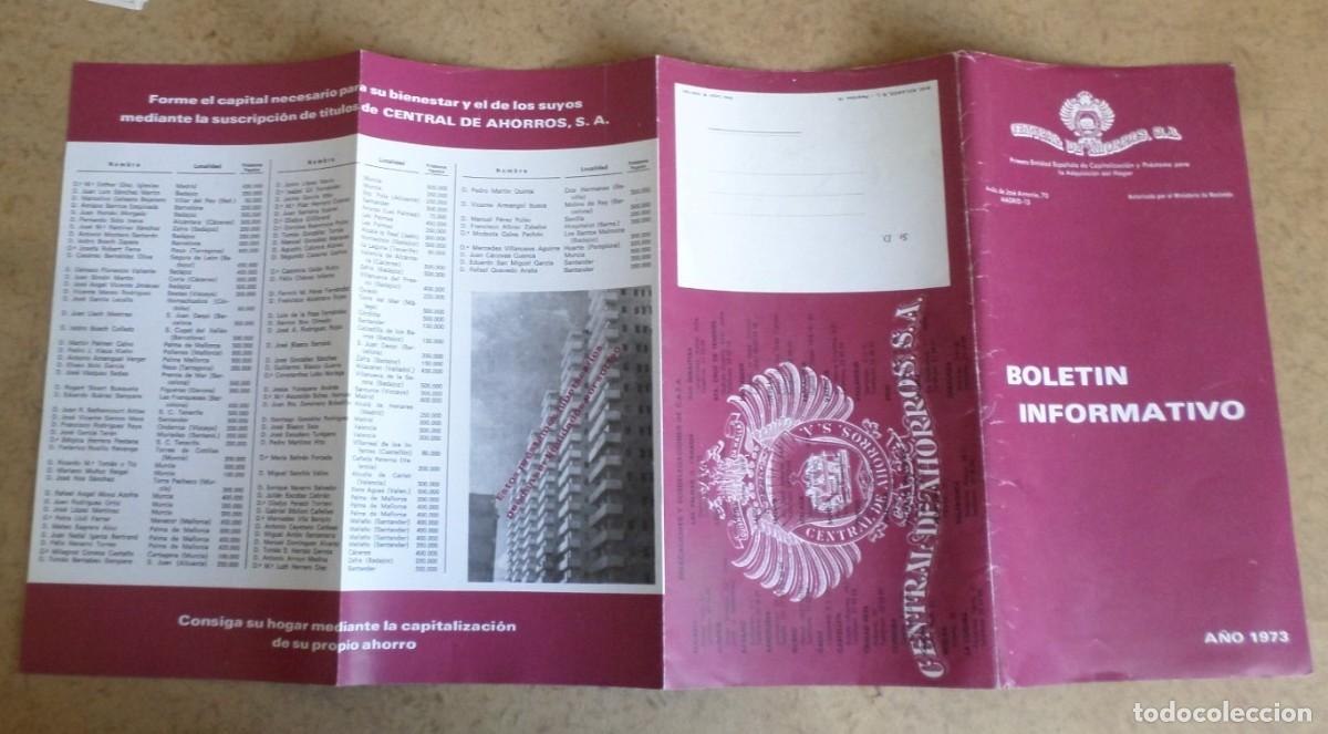 Documentos bancarios: 14 documentos + bolet&iacute;n informativo - CENTRAL DE AHORROS SA 1975 - Foto 5