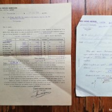 Documentos bancarios: DOCUMENTOS BANCARIOS 1939, AÑO DE LA VICTORIA. 1940. BANCO HISPANO AMERICANO. GUERRA CIVIL ESPAÑOLA.
