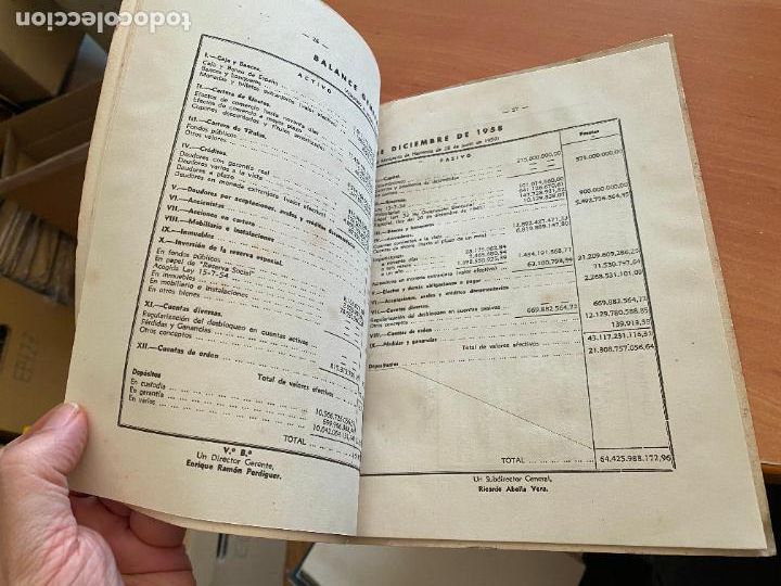 Documentos bancarios: BANCO CENTRAL MADRID MEMORIA EJERCICIO 1958 (COB105) - Foto 4