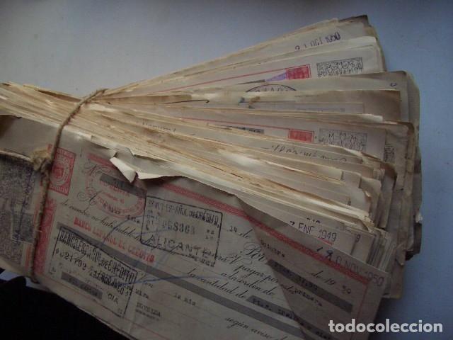 Documentos bancarios: Gran lote de letras de banco. - Foto 1