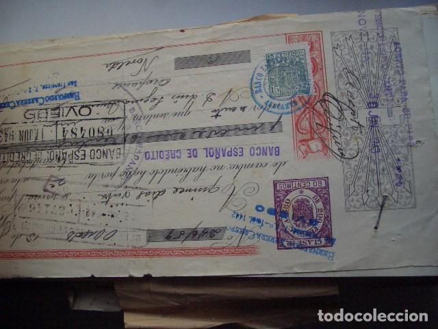 Documentos bancarios: Gran lote de letras de banco. - Foto 5