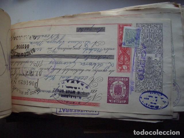 Documentos bancarios: Gran lote de letras de banco. - Foto 8