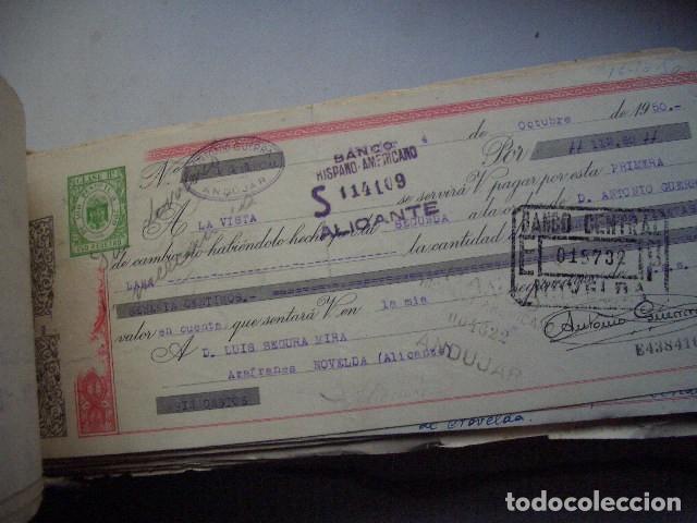 Documentos bancarios: Gran lote de letras de banco. - Foto 10