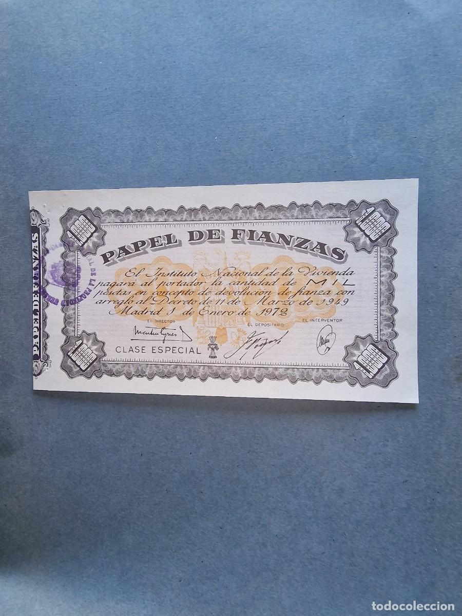 Documentos bancarios: PAPEL DE FINANZAS 1000 - Foto 1