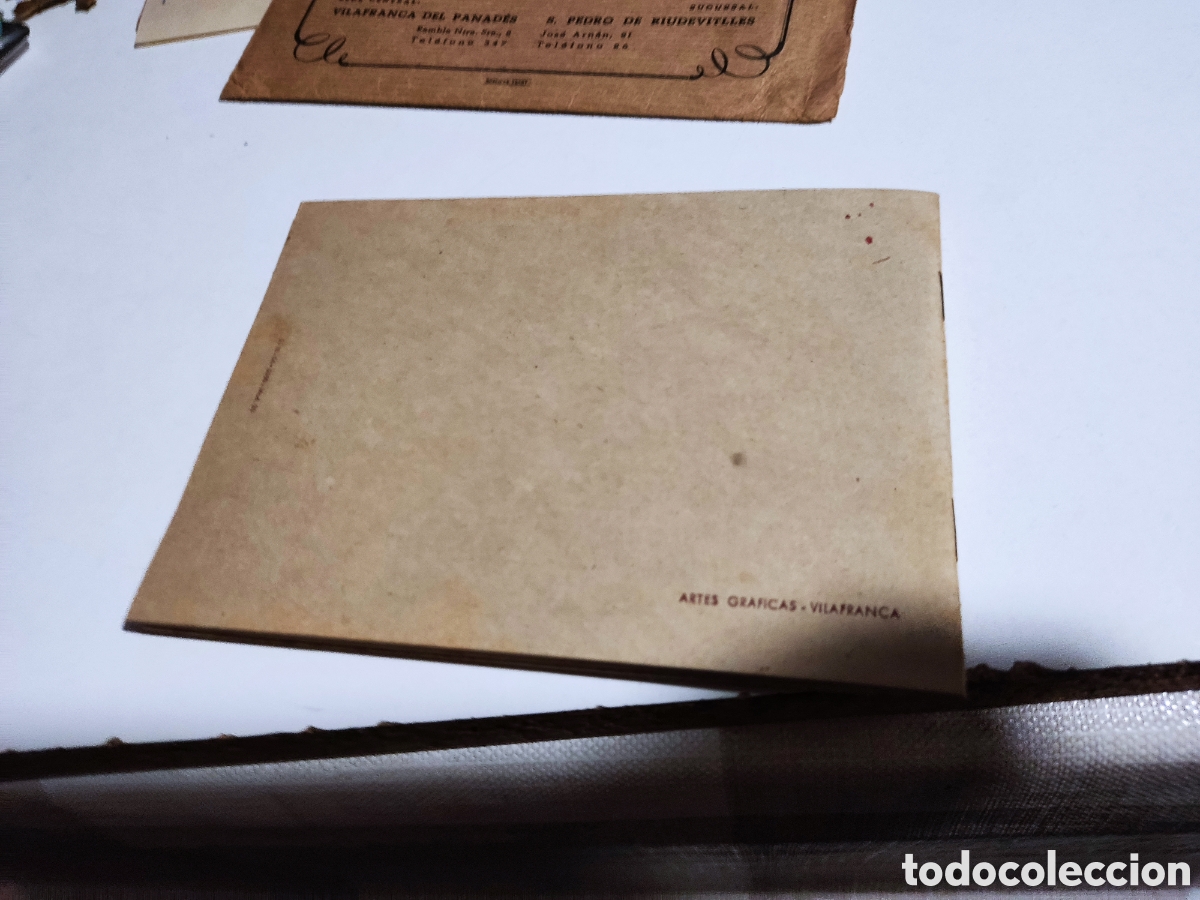 Documentos bancarios: Libreta Caja de Ahorros del Panades 1957 - Foto 7