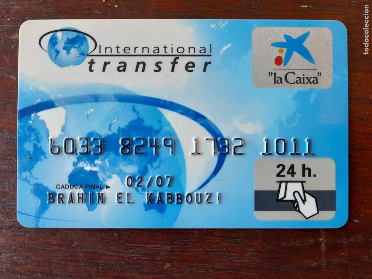 Documentos bancarios: Una tarjeta internacional transfer de La Caixa o BBVA, 4 tarjetas a elegir - Foto 2
