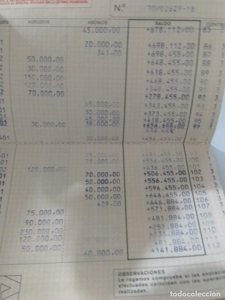 Documentos bancarios: Libreta de Ahorro Banco Popular Espa&ntilde;ol a&ntilde;o 1985 - Foto 4