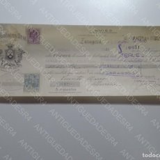 Documentos bancarios: PAGARE CHOCOLATES ORÚS -ZARAGOZA-5/10/1939-BANCO HISPANO AMERICANO
