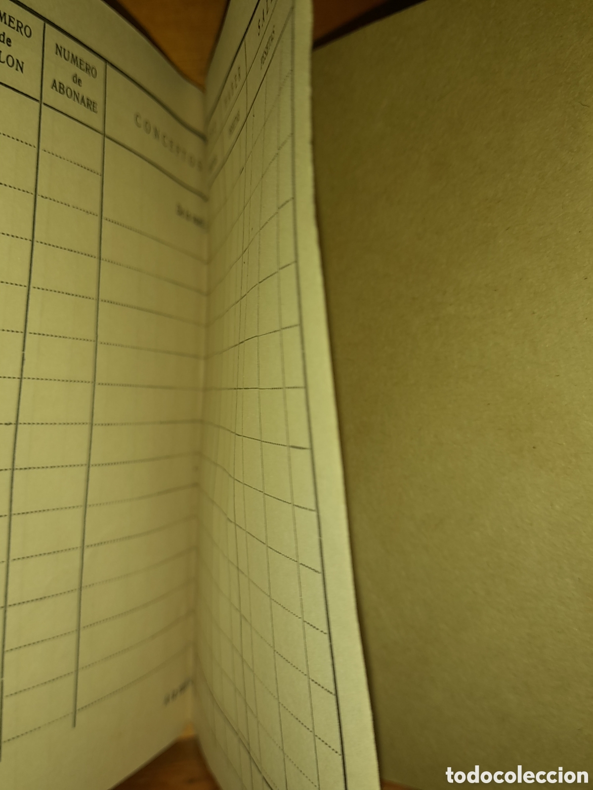 Documentos bancarios: LIBRETA CUENTA CORRIENTE BANCO DE VIZCAYA - Foto 4