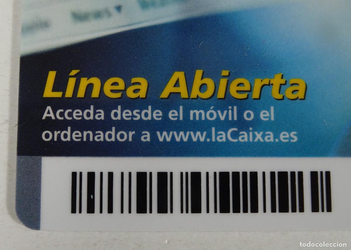 Documentos bancarios: TARJETA LINEA ABIERTA LA CAIXA, TARJETA DE COORDENADAS DE LA CAIXA - Foto 6