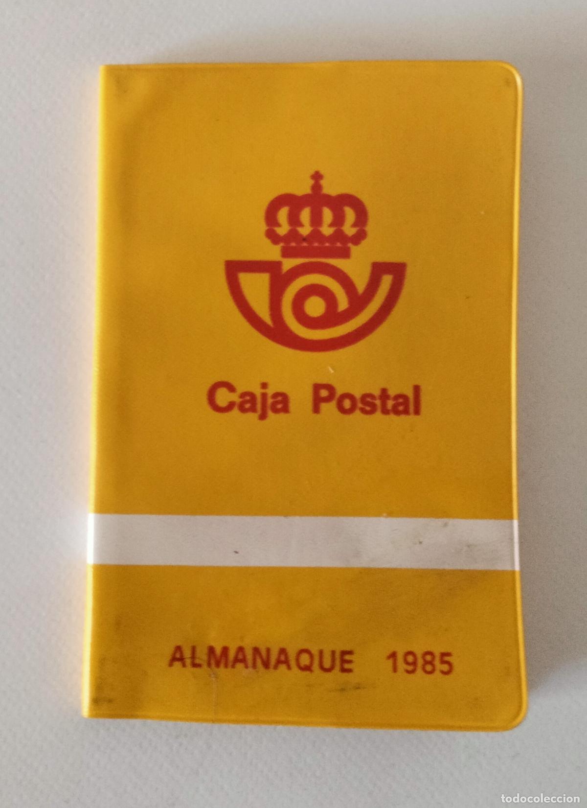 Documentos bancarios: Caja postal. Almanaque 1985 - Foto 1