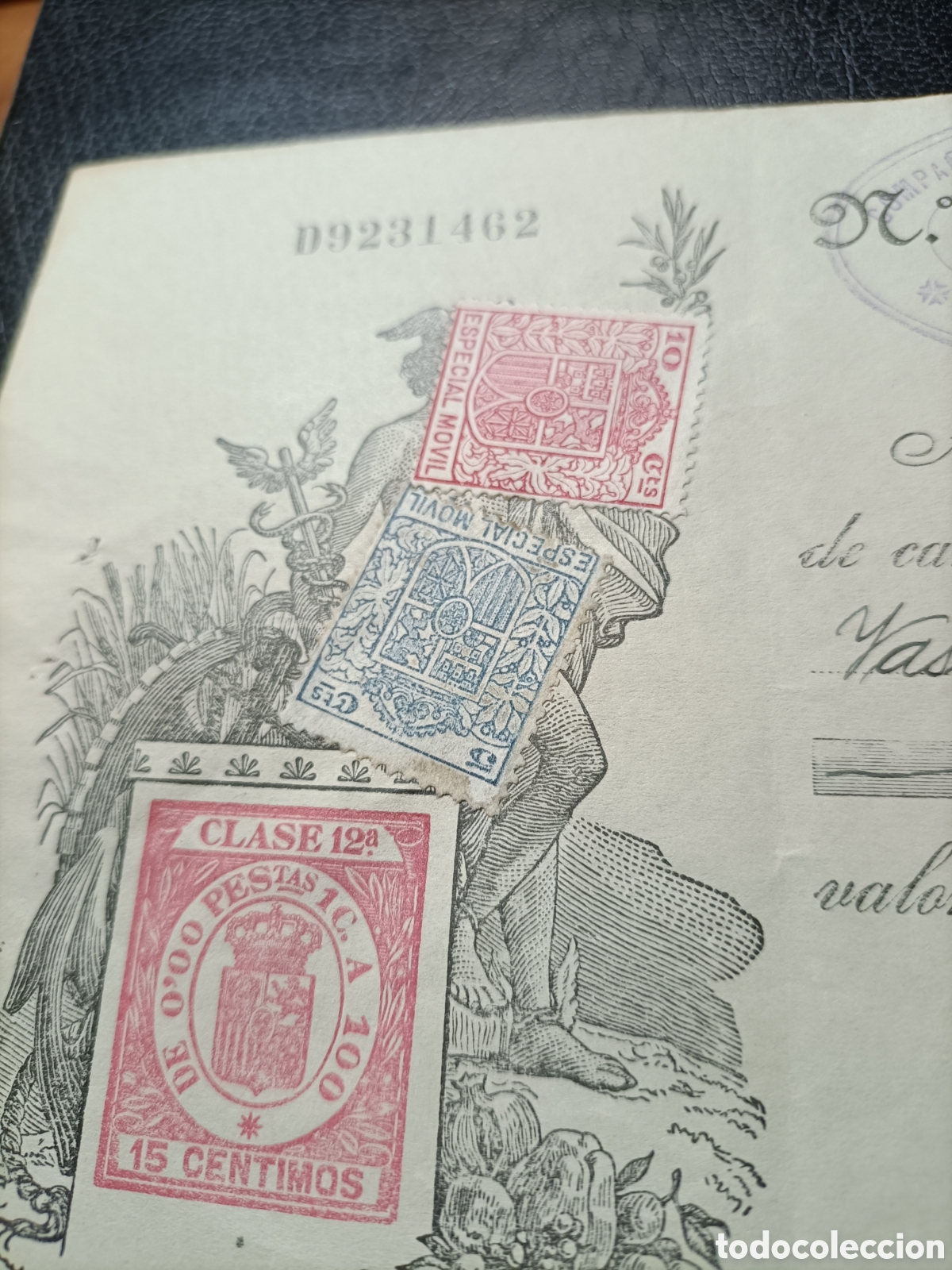 Documentos bancarios: Letra de cambio Bilbao &Uacute;beda Ja&eacute;n a&ntilde;o 1926 - Foto 2