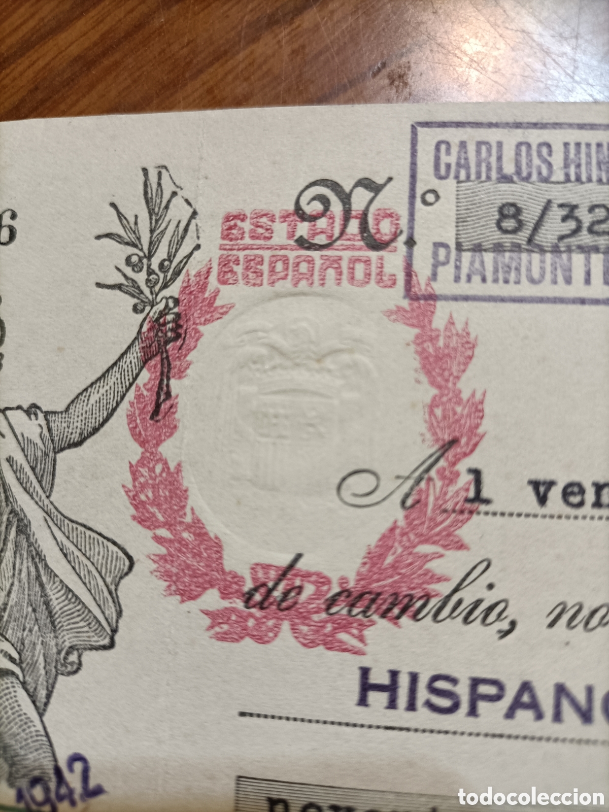 Documentos bancarios: Banco hispano americano Madrid &Uacute;beda jaen - Foto 2