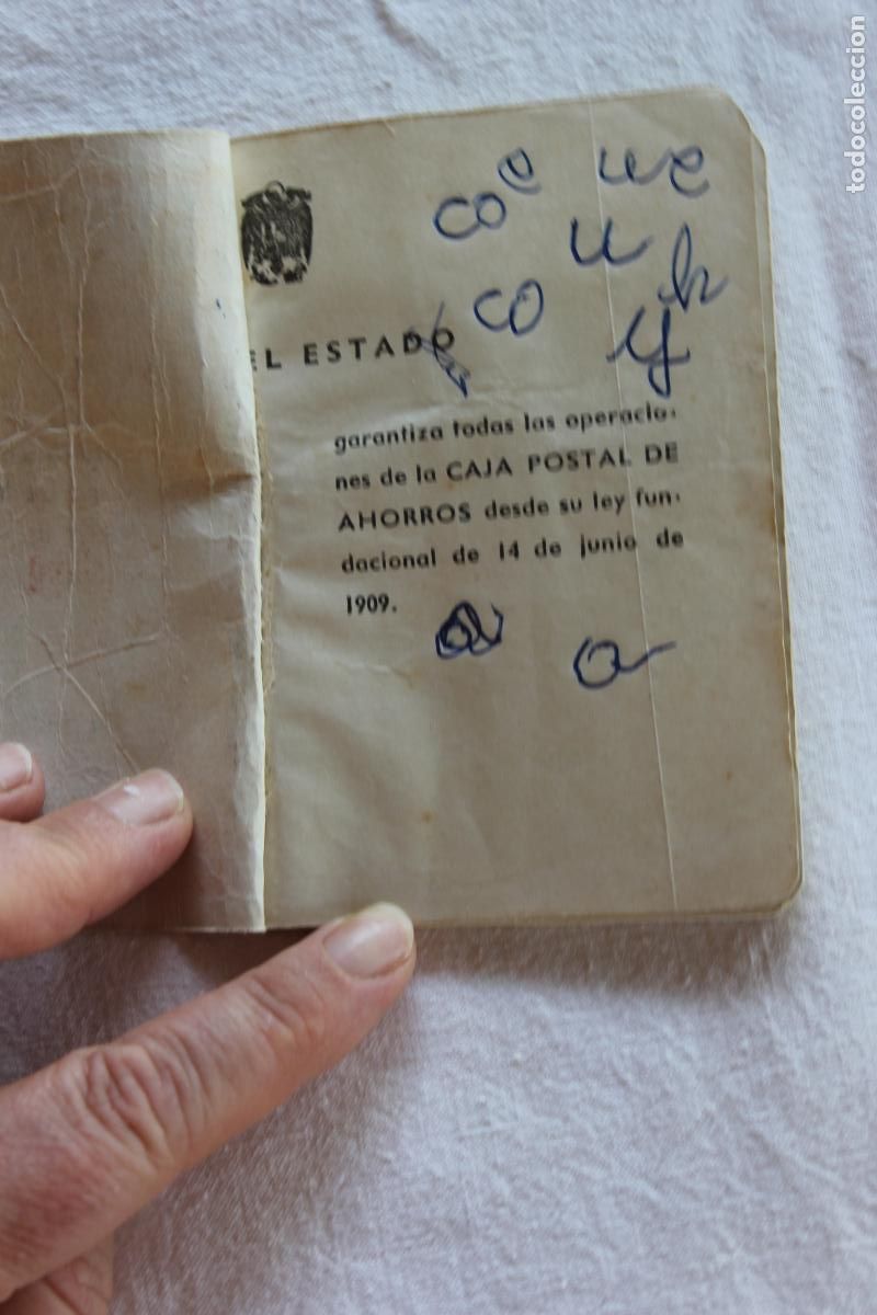 Documentos bancarios: ALMANAQUE 1962 CAJA POSTAL DE AHORROS - Foto 3