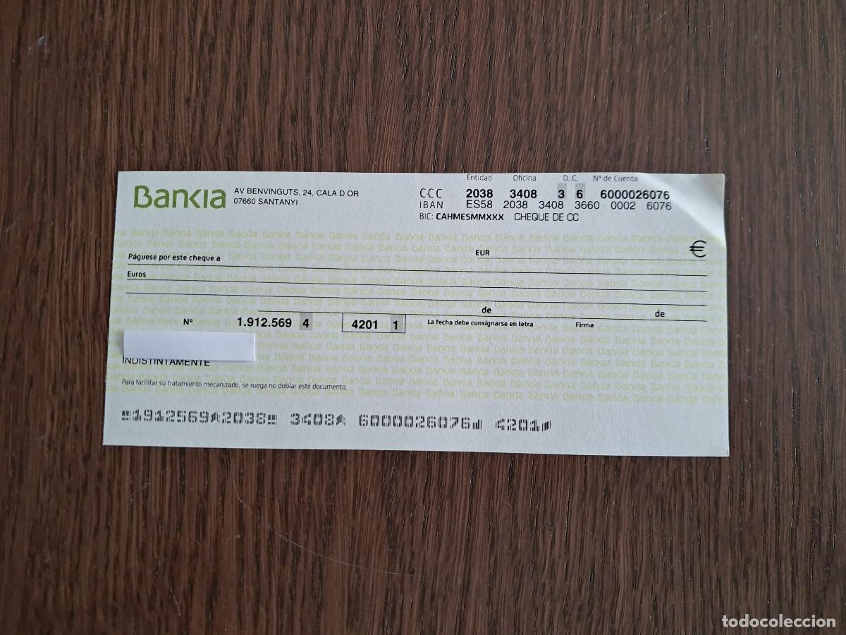 Documentos bancarios: pagar&eacute; bancario, bankia. - Foto 1