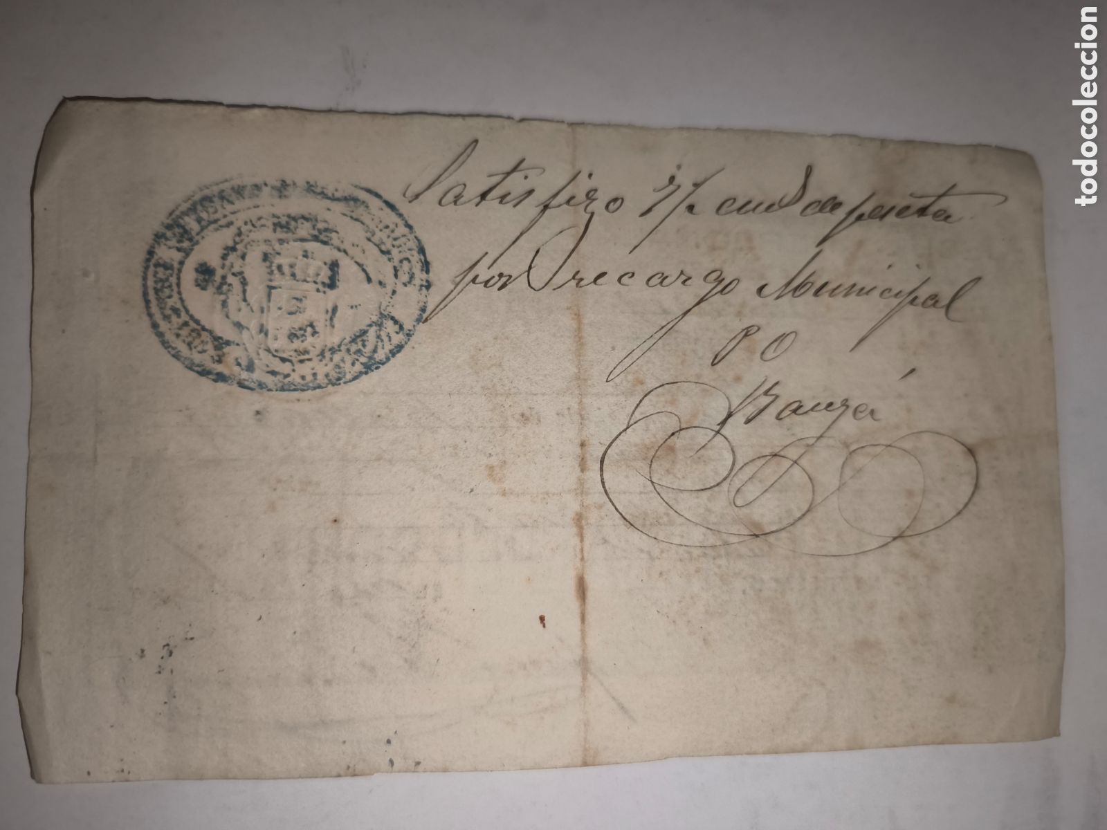 Documentos bancarios: C&eacute;dula Personal a&ntilde;o1881 - Foto 3