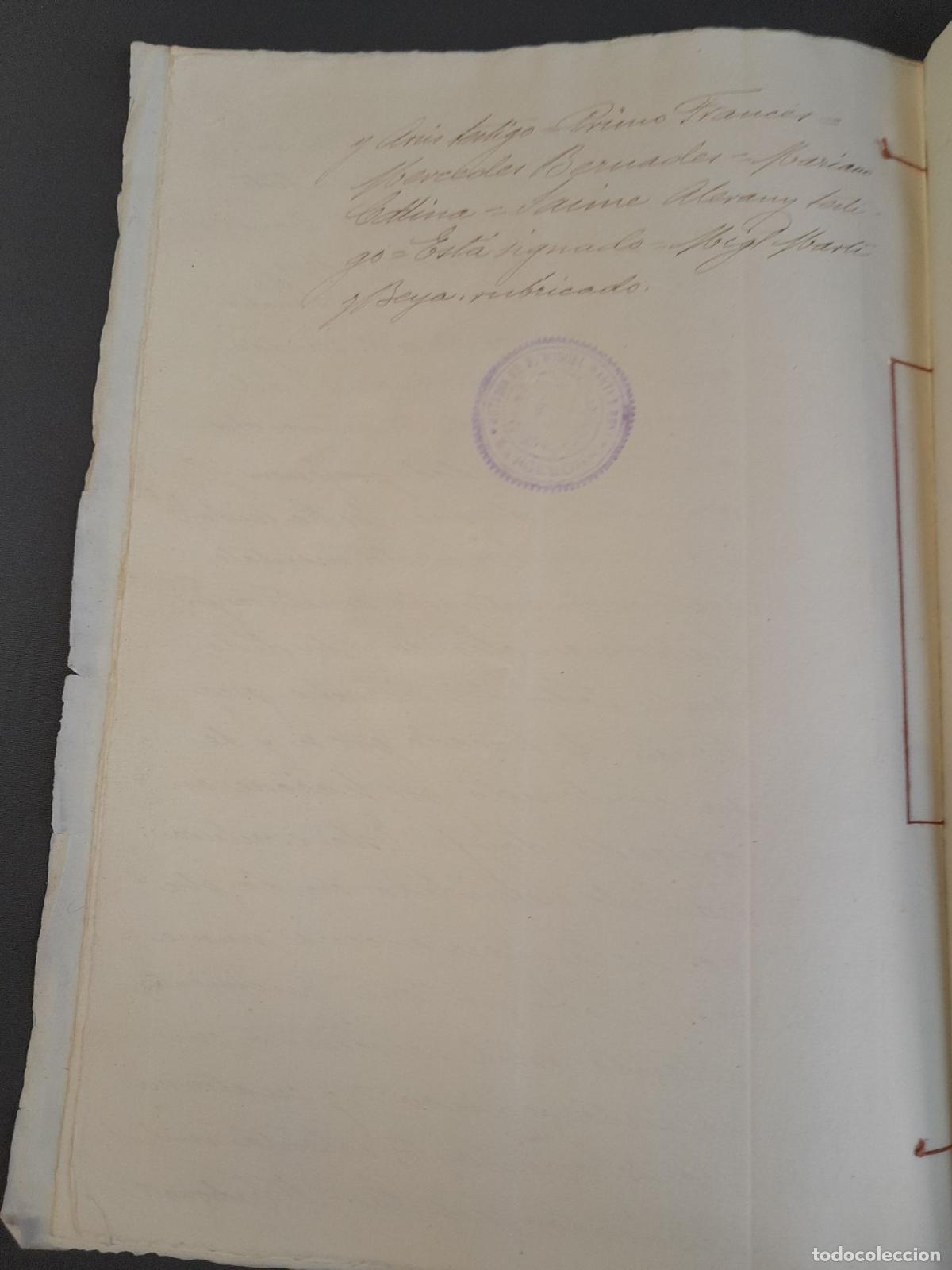 Documentos bancarios: DOC-910. DOCUMENTO: ESCRITURA DE CARTA DE PAGO. 1905. - Foto 3