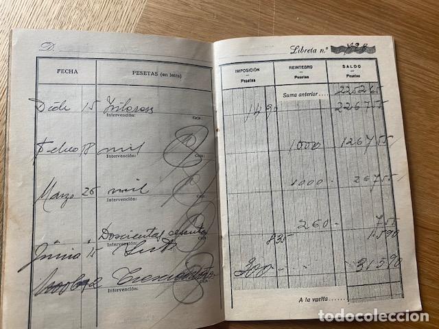 Documentos bancarios: Banco Hispano Colonial. Libreta 1943. - Foto 4