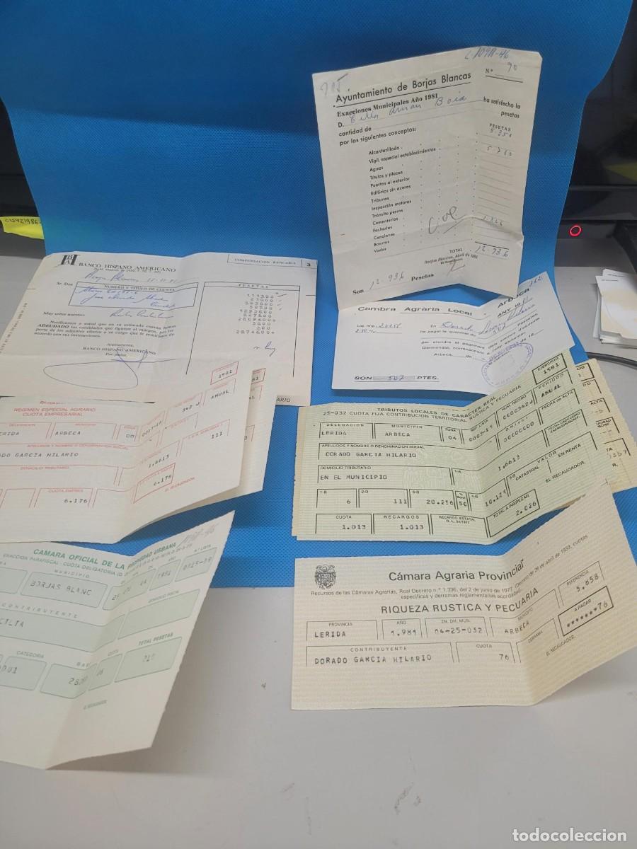 Documentos bancarios: PAPELERIA BANCO HISPANO AMERICANO Y OTROS DOCUMENTOS - Foto 2