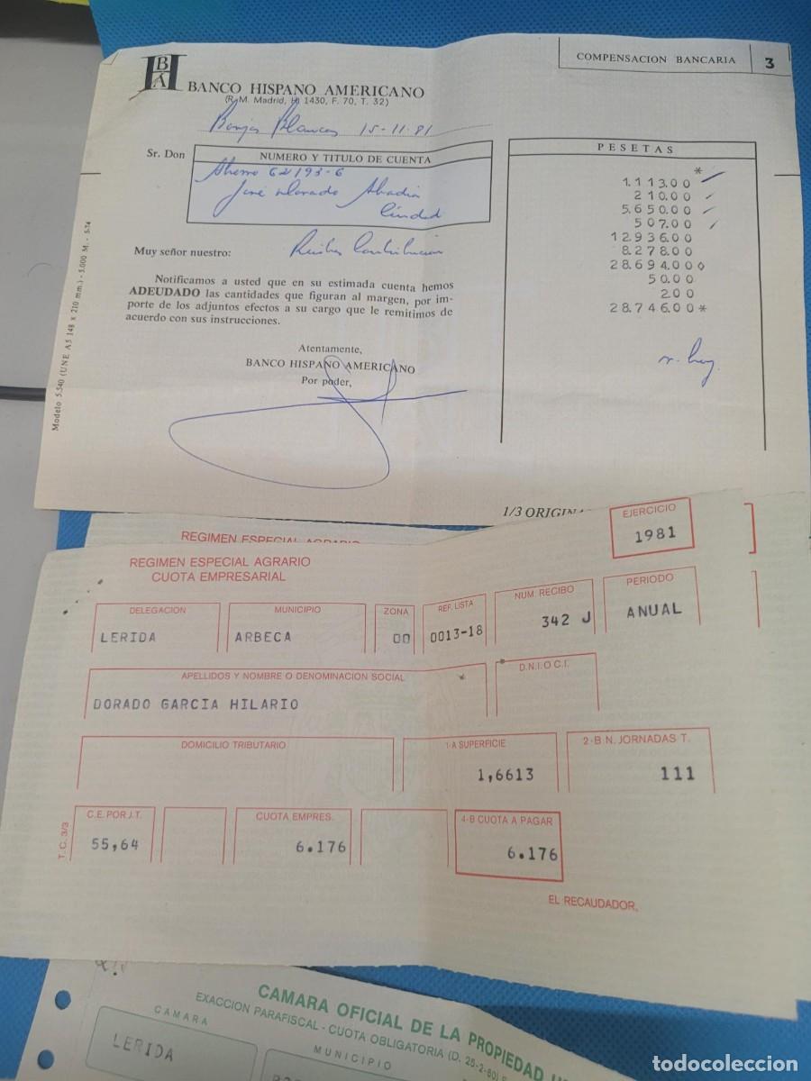 Documentos bancarios: PAPELERIA BANCO HISPANO AMERICANO Y OTROS DOCUMENTOS - Foto 3