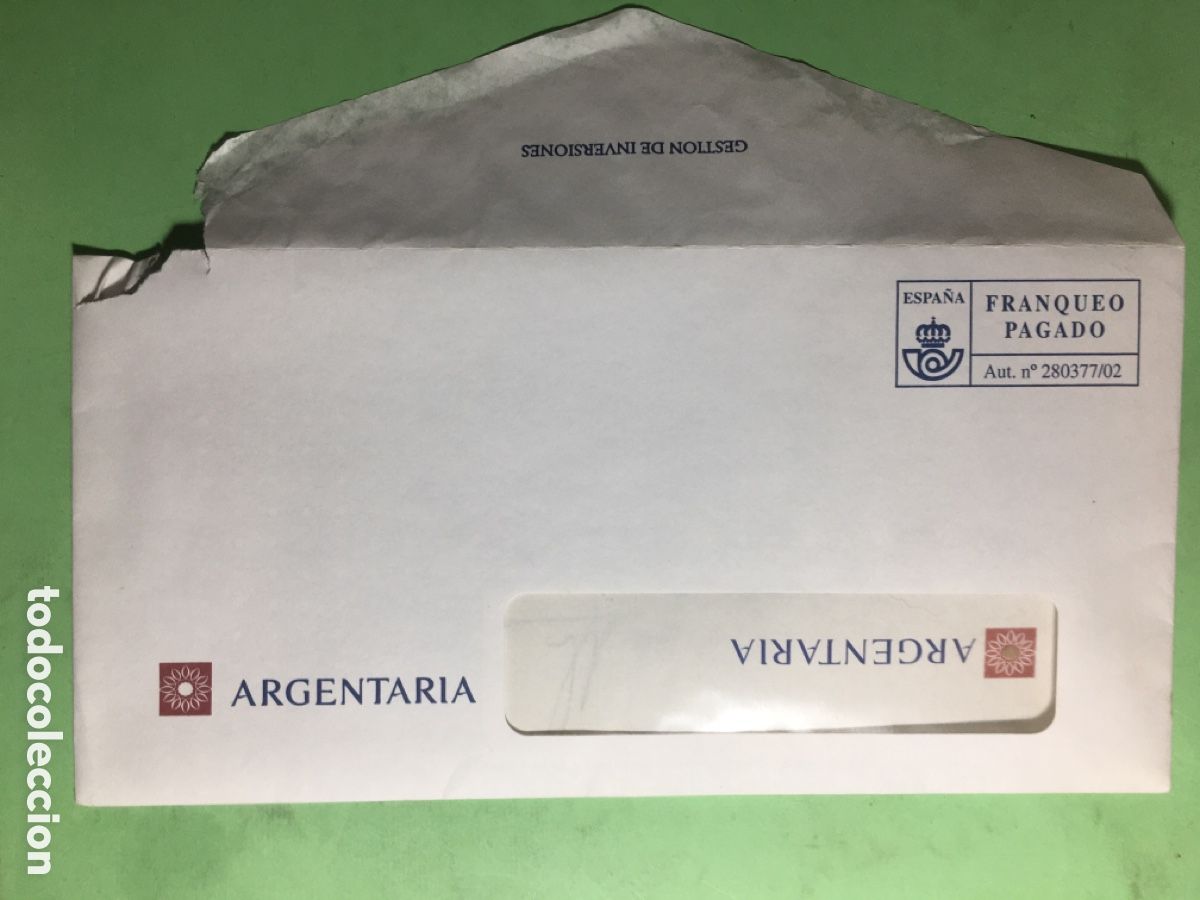 Documentos bancarios: 1997/98 LOTE DE 9 &Iacute;TEMS DIVERSOS DEL BANCO &lsquo;&rsquo;ARGENTARIA&rsquo;&rsquo; - Foto 25